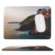 yanfind The Mouse Pad MatteoRipamonti Riomaggiore Villiage Sunset Cliff Ocean Rocky Coast Italy Pattern Design Stitched Edges Suitable for home office game