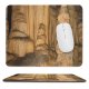 yanfind The Mouse Pad Cave Stalactite Outdoor Rock Cave Mountain Stalagmite Geology Rock Speleothem Formation Limestone Pattern Design Stitched Edges Suitable for home office game