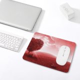 yanfind The Mouse Pad Comfreak Fantasy Love Landscape Heart Tree Child Dream Clouds Sky Pattern Design Stitched Edges Suitable for home office game