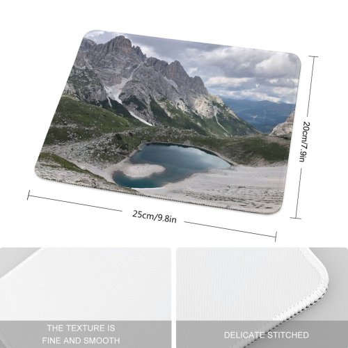 yanfind The Mouse Pad Scenery Range Promontory Slope Mountain Wilderness Free Basin Ice Outdoors Wallpapers Pattern Design Stitched Edges Suitable for home office game
