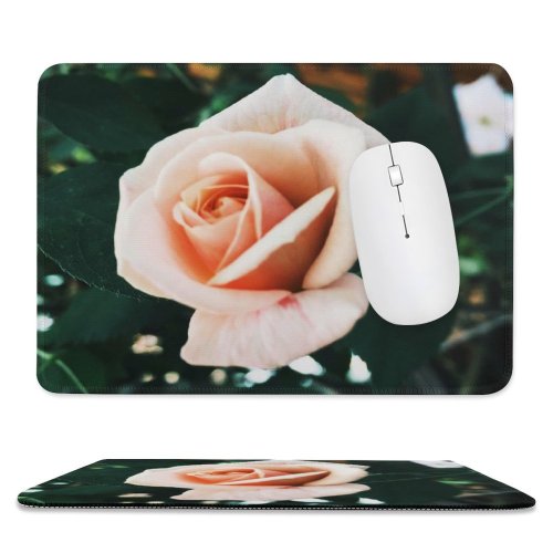 yanfind The Mouse Pad Free Flower Petal Rose Stock Plant Blossom Images Pattern Design Stitched Edges Suitable for home office game