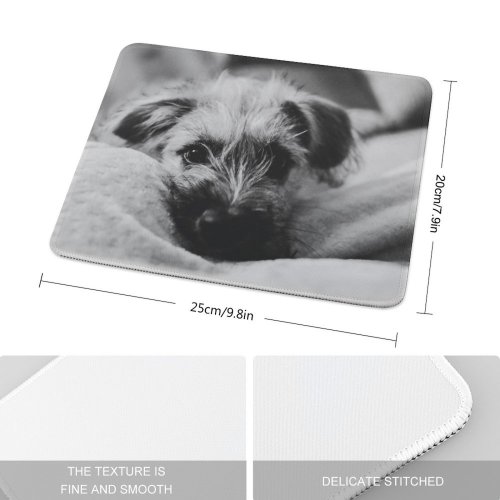 yanfind The Mouse Pad Dog Pet Wallpapers Pictures Grey Domain Images Public Blanket Pattern Design Stitched Edges Suitable for home office game