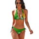 yanfind Bikini Butterfly Closeup Leaf Insect Moths Butterflies Invertebrate Macro Pollinator Lycaenid Women's Sexy Backless Swimwear Two Piece Summer