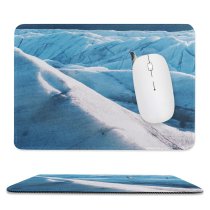 yanfind The Mouse Pad Landscape Iceland Pictures Winter Outdoors Snow Glacier Free Ice Hill Mountain Pattern Design Stitched Edges Suitable for home office game