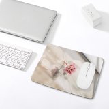 yanfind The Mouse Pad Blur Focus Daylight Daytime Broken Glass Outdoor Blurry Outdoors Scenic Flora Flower Pattern Design Stitched Edges Suitable for home office game