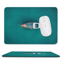 yanfind The Mouse Pad Boats Boat Travel Transportation Ocean Diving Exploration Sea Seascape System Watercraft Sail Pattern Design Stitched Edges Suitable for home office game
