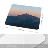 yanfind The Mouse Pad Landscape Peak D'oru Pictures Outdoors Grey Sunset Free Range Monte France Pattern Design Stitched Edges Suitable for home office game
