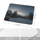 yanfind The Mouse Pad Abies Tree Pine Domain Plant Fir Spruce Public Outdoors Wallpapers Road Pattern Design Stitched Edges Suitable for home office game