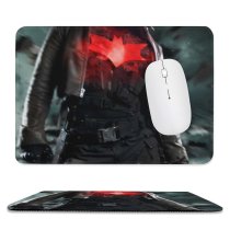 yanfind The Mouse Pad Davion Washington Graphics CGI Hood DC Comics Superheroes Cosplay Pattern Design Stitched Edges Suitable for home office game