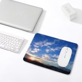 yanfind The Mouse Pad Cloud Atmosphere Daytime Sky Afterglow Blumenau Morning Cloud Sky Night Sunset Horizon Pattern Design Stitched Edges Suitable for home office game