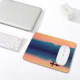 yanfind The Mouse Pad Backlit For Beautiful Header Desktop Sunset Daylight Evening Best Sunrise Boat Pretty Pattern Design Stitched Edges Suitable for home office game