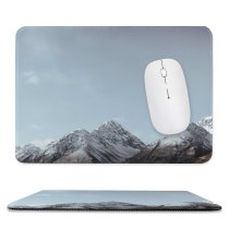yanfind The Mouse Pad Landscape Peak Wilderness Cook Pictures Outdoors Snow Life Free Range HQ Pattern Design Stitched Edges Suitable for home office game