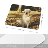 yanfind The Mouse Pad Dog Pet Free Pictures Strap Stock Golden Images Pattern Design Stitched Edges Suitable for home office game