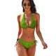 yanfind Bikini Flower Sky Leaf Banana Plant Botany Stem Flowering Women's Sexy Backless Swimwear Two Piece Summer