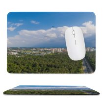 yanfind The Mouse Pad Scenery Sky Cumulus Domain Україна Область Public Київська Outdoors Wallpapers Azure Pattern Design Stitched Edges Suitable for home office game