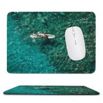 yanfind The Mouse Pad Recreation Resort Surf Aerial Trip Fit Sporty Surfing Emerald Outdoors Top Enjoy Pattern Design Stitched Edges Suitable for home office game