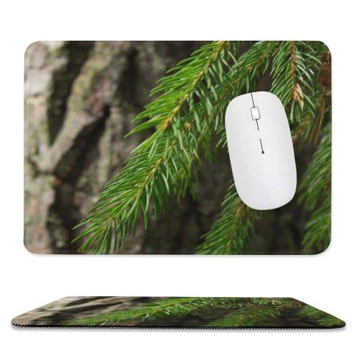 yanfind The Mouse Pad Abies Tree Pine Plant Fir Larch Free Spruce Stock Wallpapers Images Pattern Design Stitched Edges Suitable for home office game