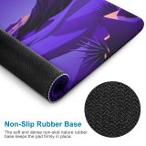 yanfind The Mouse Pad Mountains Rocks Night Starry Sky Scenery MacOS Big Sur IOS Pattern Design Stitched Edges Suitable for home office game