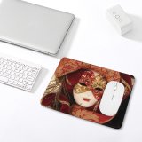 yanfind The Mouse Pad Fashion Venice Masks Carnival History Fun Headgear Handcraft Costume Art Leisure Tradition Pattern Design Stitched Edges Suitable for home office game