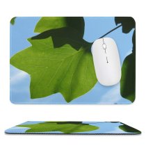 yanfind The Mouse Pad Coniferous Fir Tropical Tree Tree Forest Northern Forests Old Growth Wood Spruce Pattern Design Stitched Edges Suitable for home office game