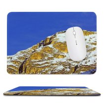 yanfind The Mouse Pad Wallpapers Peak Pictures Range Outdoors Ice Cliff Snow Creative Mountain Images Pattern Design Stitched Edges Suitable for home office game