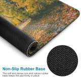 yanfind The Mouse Pad Scenery Tree Plant Leaf Free Ground Trunk Outdoors Maple Wallpapers Road Pattern Design Stitched Edges Suitable for home office game