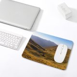 yanfind The Mouse Pad Landscape Peak Countryside Wilderness Pictures Outdoors Grey Free Range Plateau Land Pattern Design Stitched Edges Suitable for home office game