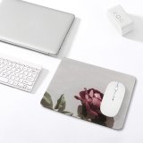 yanfind The Mouse Pad Free Flower Petal Rose Stock Geranium Plant Blossom Images Leaf Pattern Design Stitched Edges Suitable for home office game