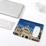 yanfind The Mouse Pad Building Building Old Sky Contrast Trains Area City Cloud Sky Palace Buildings Pattern Design Stitched Edges Suitable for home office game