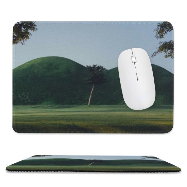 yanfind The Mouse Pad Wallpapers Land Field Grassland Countryside Outdoors Mound Grey Domain Images Public Pattern Design Stitched Edges Suitable for home office game