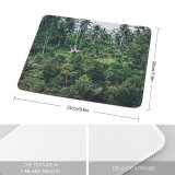 yanfind The Mouse Pad Vehicle Plant Wildlife Aircraft Helicopter Pictures Transportation Outdoors Jungle Grey Tree Pattern Design Stitched Edges Suitable for home office game