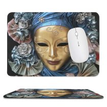 yanfind The Mouse Pad Venice Italy Sculpture Statue Art Headgear Carving Stone Mythology Pattern Design Stitched Edges Suitable for home office game