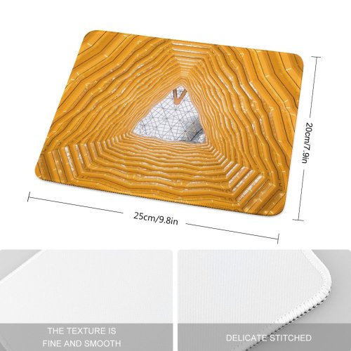 yanfind The Mouse Pad Denys Nevozhai Architecture Tall Atrium Glass Ceiling Modern Interior Pattern Design Stitched Edges Suitable for home office game