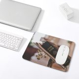 yanfind The Mouse Pad Blur Focus Christianity Christ Holy Spiritual Study Scripture Church Testament Pattern Design Stitched Edges Suitable for home office game