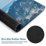 yanfind The Mouse Pad Scenery Range Sky Hill Mountain Hubei Free Outdoors Wallpapers Shennongjia Pattern Design Stitched Edges Suitable for home office game