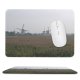 yanfind The Mouse Pad Mill Field Mills Polder Atmospheric Area Rural Buildings Turbine Holland Crop Farm Pattern Design Stitched Edges Suitable for home office game