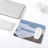 yanfind The Mouse Pad Landscape Peak Pyrénées High Slope Pictures Cloud Outdoors Snow Summit Pyrenees Pattern Design Stitched Edges Suitable for home office game