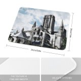 yanfind The Mouse Pad Building Old Place Church Sky Cathedral Classic Gothic Normannic Gothic Worship Cathedral Pattern Design Stitched Edges Suitable for home office game
