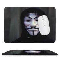 yanfind The Mouse Pad Chaozzy Lin Anonymous Masks Hoodie Guy Fawkes Pattern Design Stitched Edges Suitable for home office game