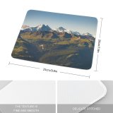 yanfind The Mouse Pad Landscape Peak Wilderness Slope Pictures Sea Outdoors Stock Grey Free Range Pattern Design Stitched Edges Suitable for home office game