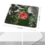 yanfind The Mouse Pad Free Flower Rose Plant Blossom Images Leaf Pattern Design Stitched Edges Suitable for home office game