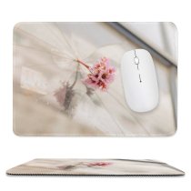 yanfind The Mouse Pad Blur Focus Daylight Daytime Broken Glass Outdoor Blurry Outdoors Scenic Flora Flower Pattern Design Stitched Edges Suitable for home office game