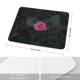 yanfind The Mouse Pad Free Flower Rose Plant Blossom Acanthaceae Images Pattern Design Stitched Edges Suitable for home office game