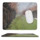 yanfind The Mouse Pad Family Napa Plant Spring Tree Valley Branch Grass Vineyard Morning Atmospheric Plant Pattern Design Stitched Edges Suitable for home office game
