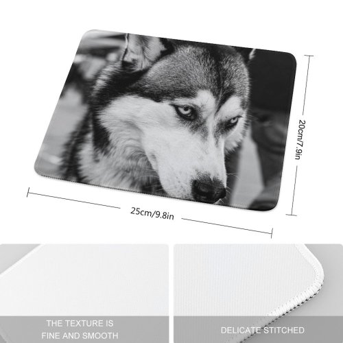 yanfind The Mouse Pad Doglife Stare Pet Königsplatz Raphi Augsburg Pictures Grey Raphirawr Free Glance Pattern Design Stitched Edges Suitable for home office game