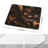 yanfind The Mouse Pad Abies Эстония Tree Lighting Pine Night Domain Plant Year Fir Garlands Pattern Design Stitched Edges Suitable for home office game