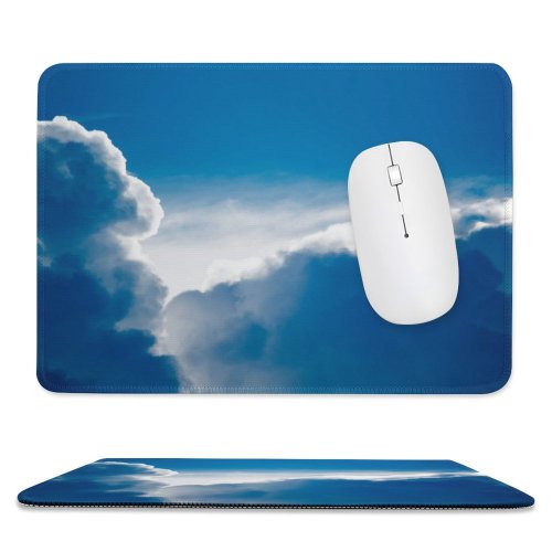yanfind The Mouse Pad Sky Sun Cumulus Free Sunshine Storm Outdoors Stock Wallpapers Images Pictures Pattern Design Stitched Edges Suitable for home office game