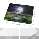 yanfind The Mouse Pad PIROD Space Earth Stars Solaris Sea Pattern Design Stitched Edges Suitable for home office game
