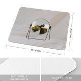 yanfind The Mouse Pad Blur Lamp Life Wood Travel Leisure Room Light Bed Still Wear Items Pattern Design Stitched Edges Suitable for home office game