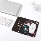 yanfind The Mouse Pad Blur Focus Dark Time Celebration Illuminated Lights Lapse Fireworks Evening Sparklers Selfie Pattern Design Stitched Edges Suitable for home office game
